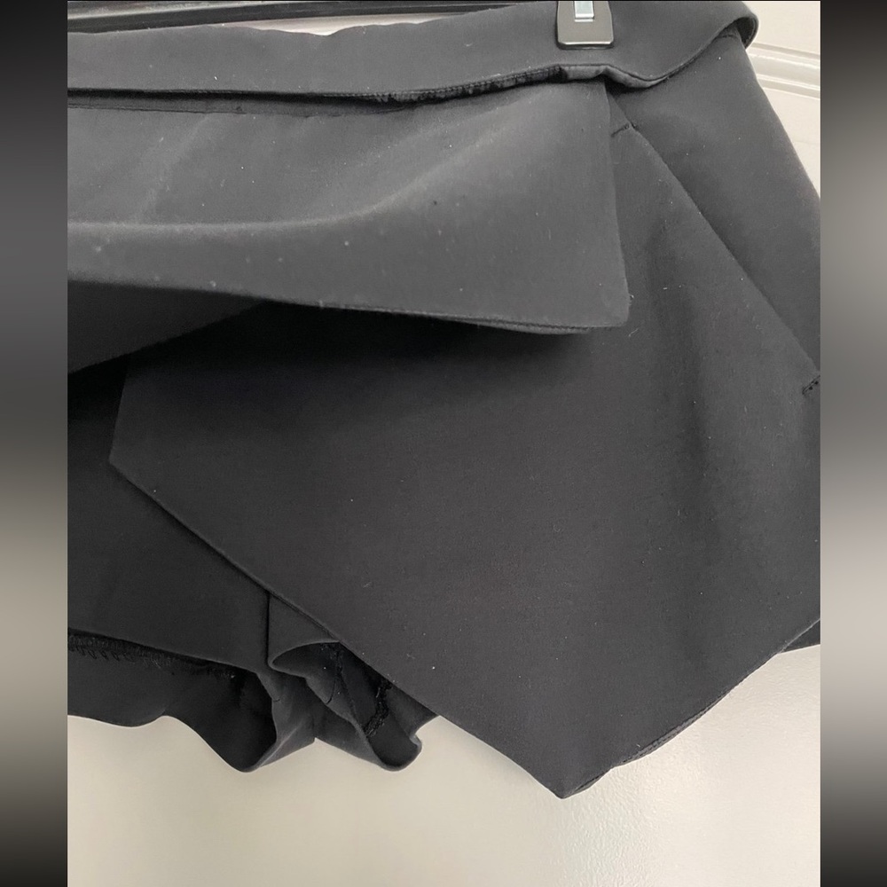 Zara Basic Black Skort With Unique Front Design - image 3